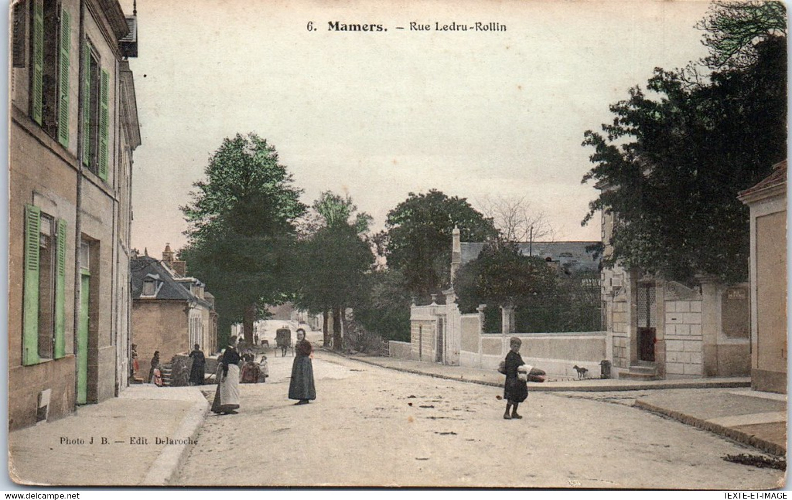 72 MAMERS - La Rue Ledru Rollin. - Mamers