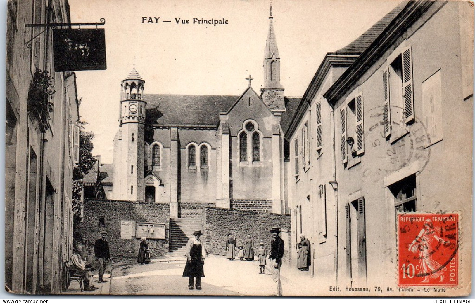 72 FAY - Vue Principale De La Commune  - Autres & Non Classés