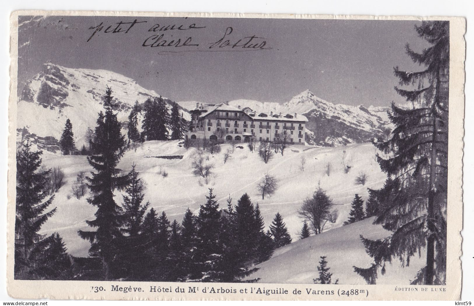 Megève - Hôtel Du Mt D'Arbois - Megève