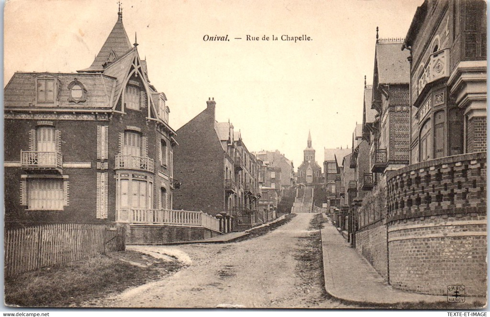 80 ONIVAL - La Rue De La Chapelle. - Onival