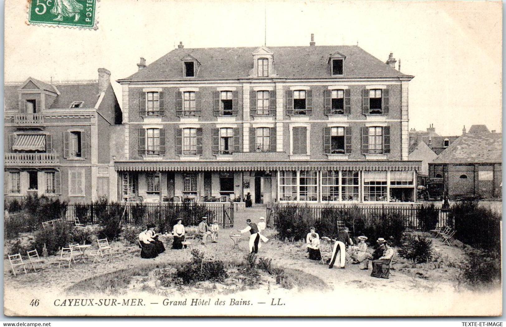 80 CAYEUX SUR MER - Le Grand Hotel Des Bains, Vue D'ensemble  - Cayeux Sur Mer