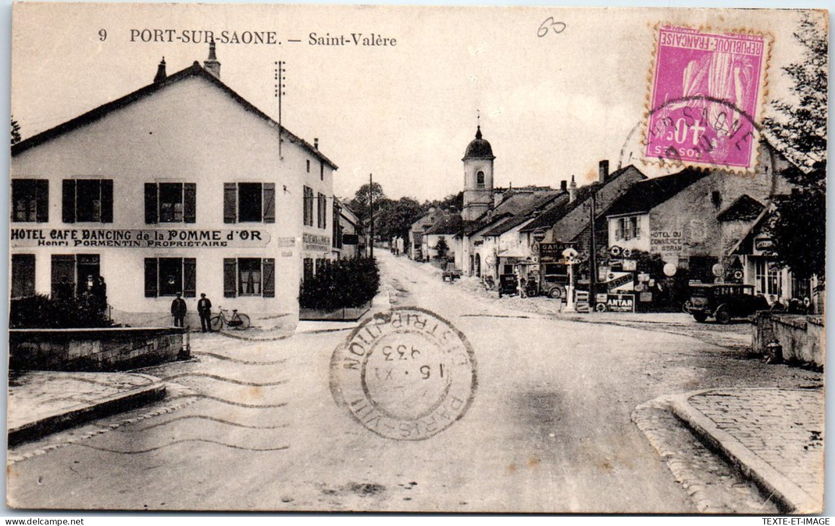 70 PORT SUR SAONE - Saint Valere.  - Port-sur-Saône