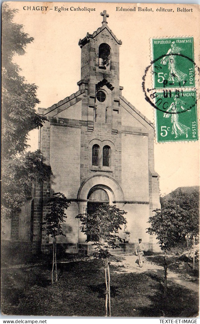 70 CHAGEY - L'eglise Catholique  - Sonstige & Ohne Zuordnung