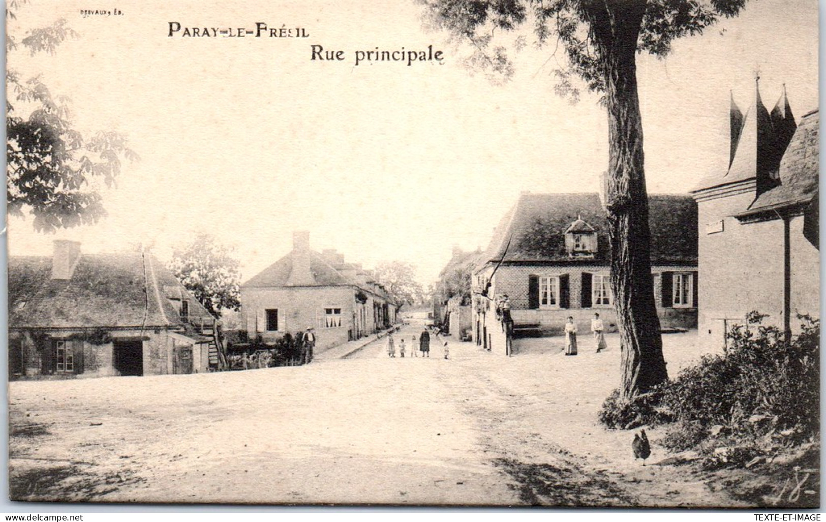 03 PARAY LE FRESIL - La Rue Principale  - Other & Unclassified