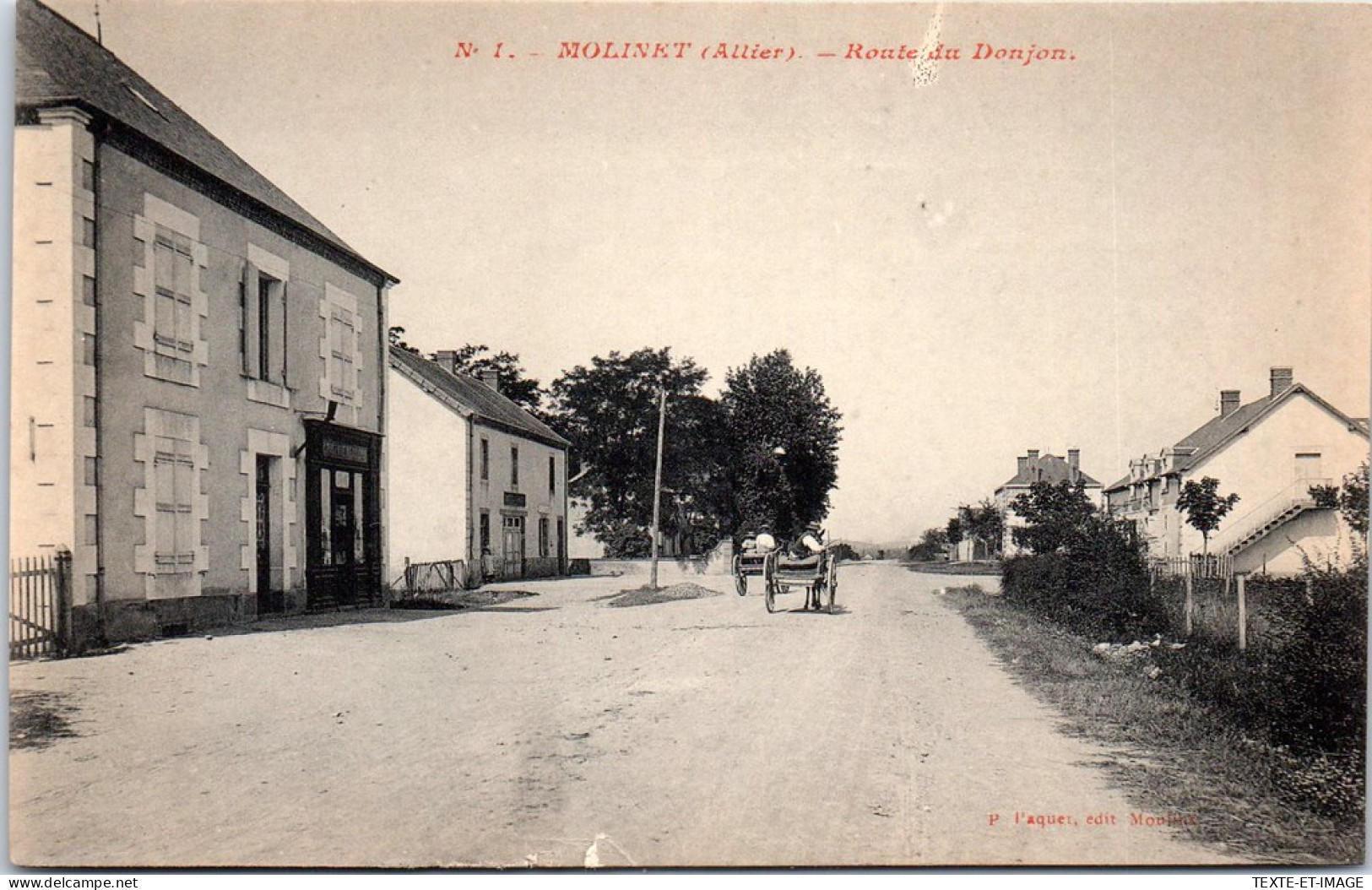 03 MOLINET - La Route Du Donjon  - Other & Unclassified