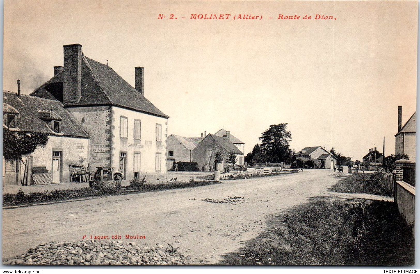 03 MOLINET - Vue De La Route De Dion. - Other & Unclassified