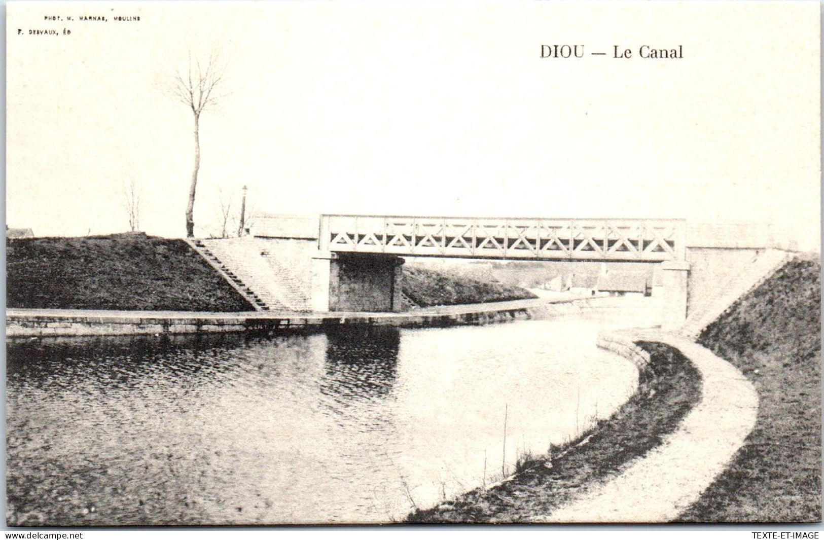 03 DIOU - Le Canal Et Le Pont  - Other & Unclassified