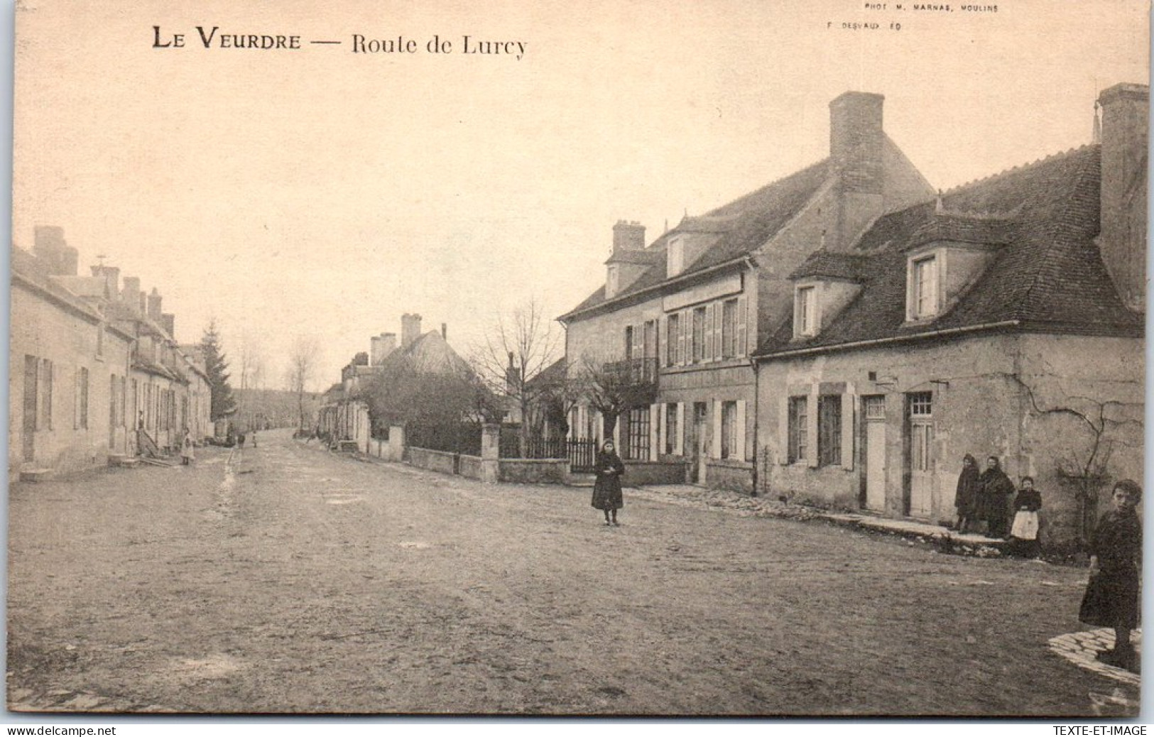 03 LE VEUDRE - La Route De Lurcy  - Sonstige & Ohne Zuordnung