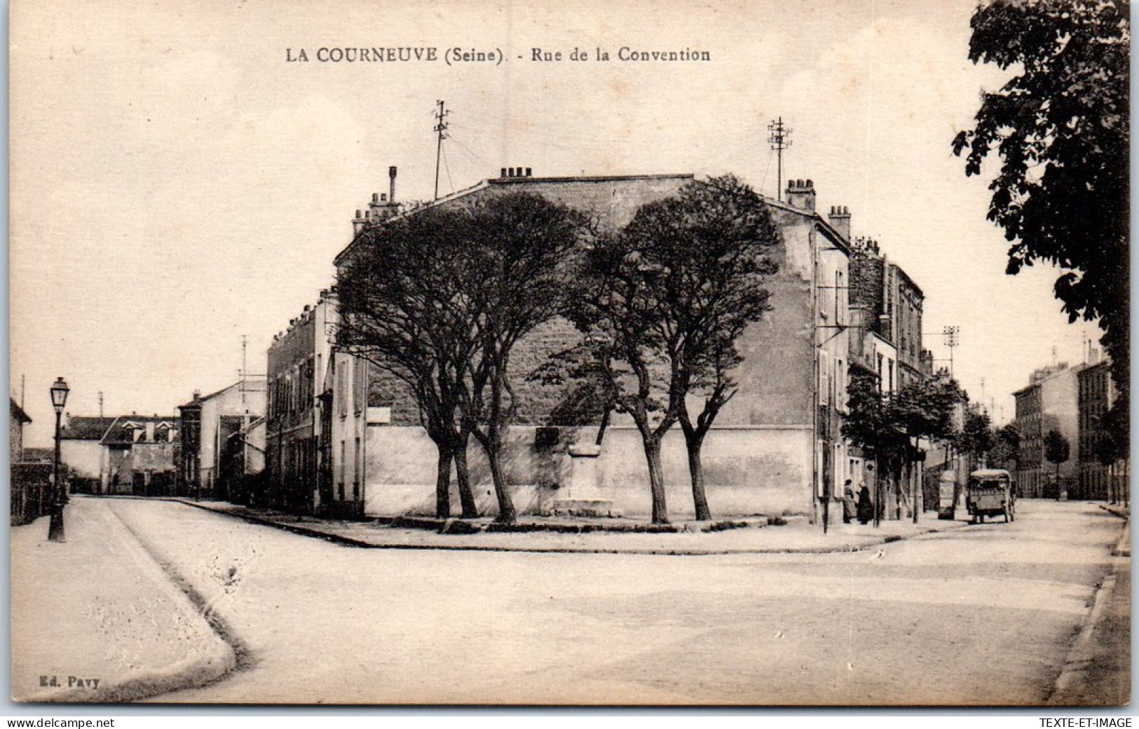 93 LA COURNEUVE - La Rue De La Convention  - La Courneuve