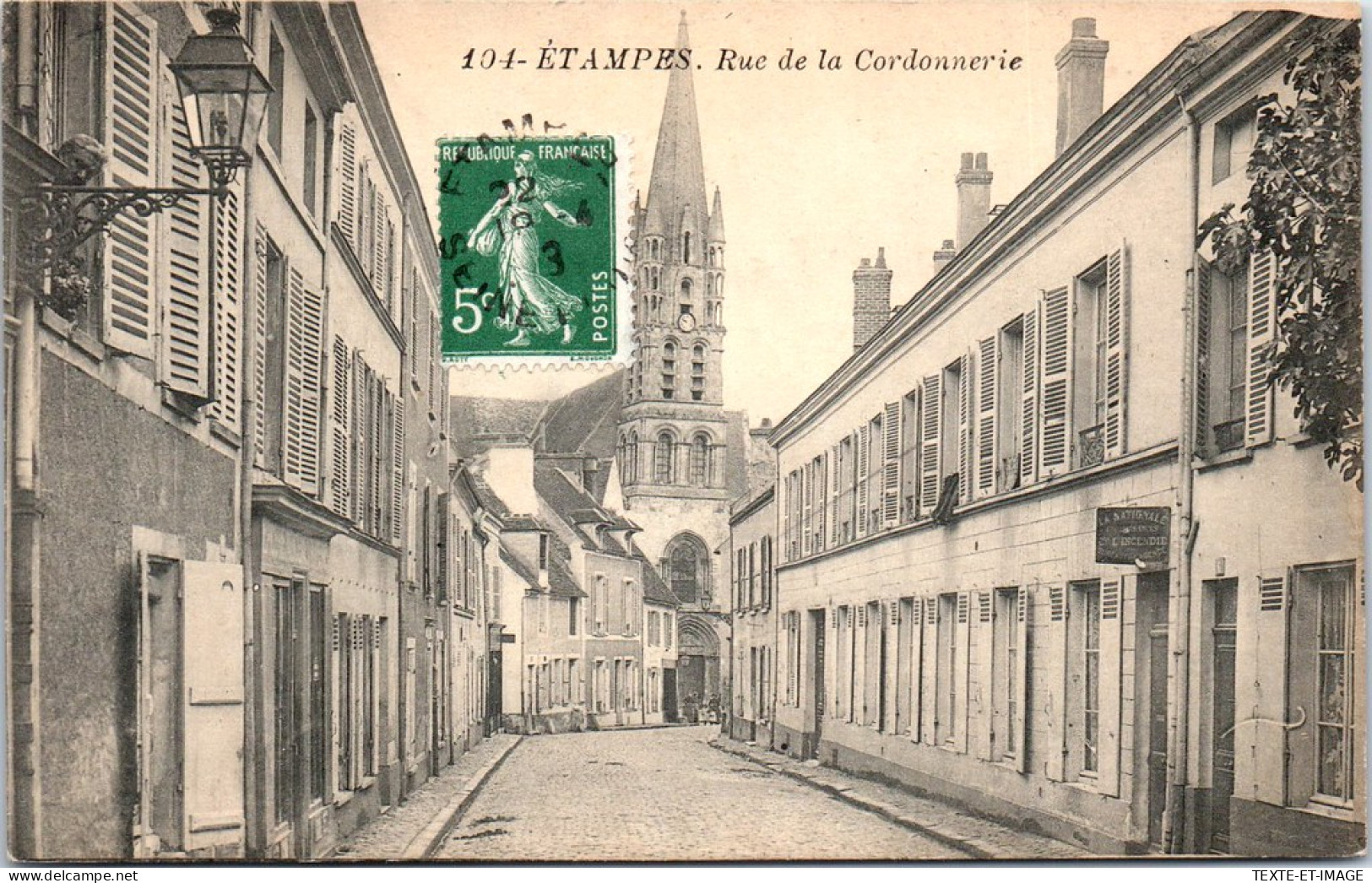 91 ETAMPES - La Rue De La Cordonnerie  - Etampes