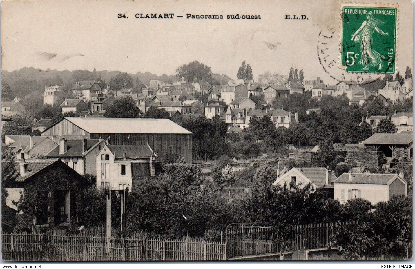 92 CLAMART - Panorama Sud Ouest  - Clamart