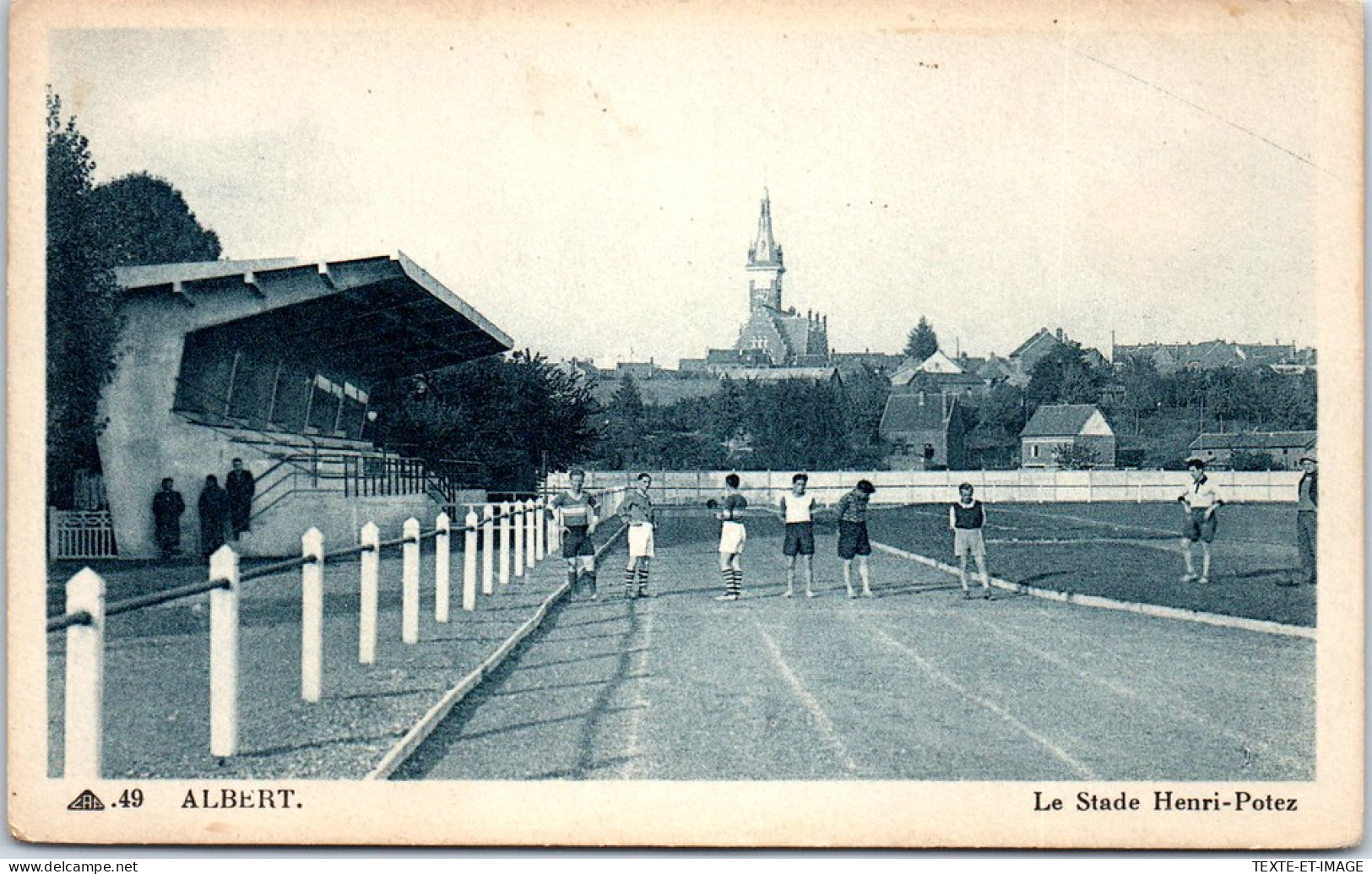 80 ALBERT - Le Stade Henri Potez  - Albert