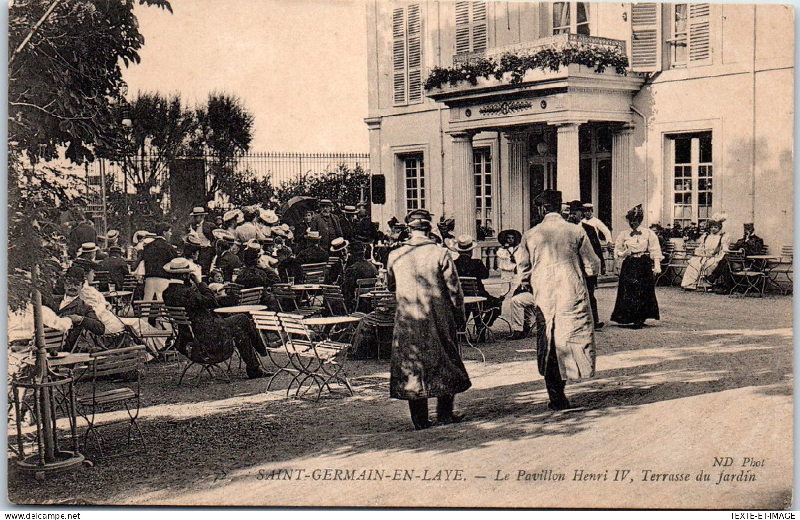 78 SAINT GERMAIN EN LAYE - Le Pavillon Henri IV, Terrasse - St. Germain En Laye