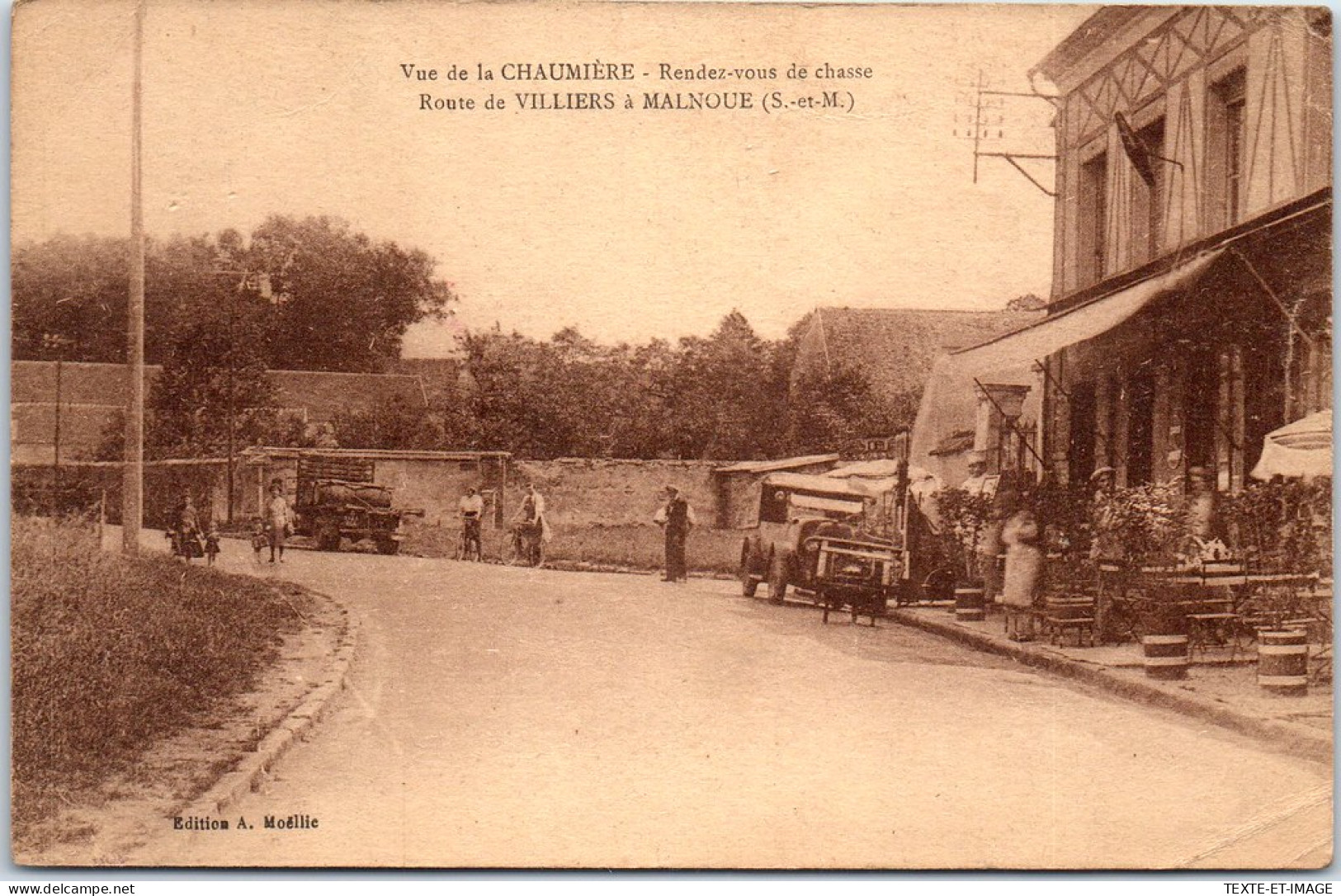 77 CHAUMIERE - Le Rendez Vous De Chasse Route De Villiers - Sonstige & Ohne Zuordnung