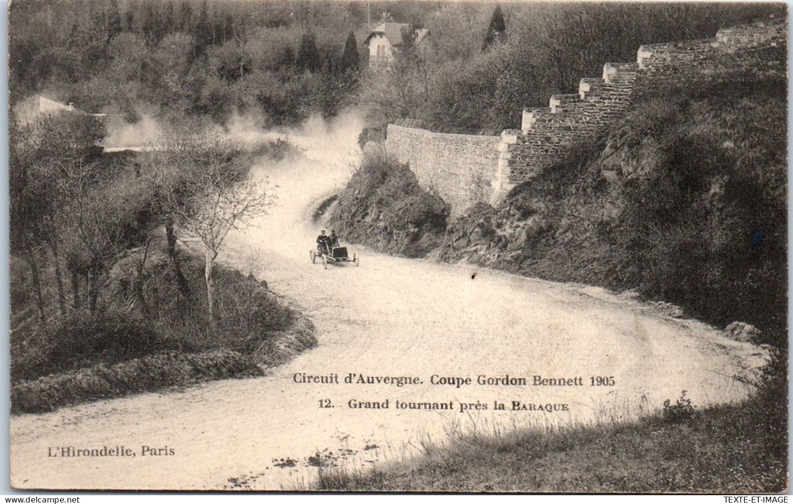 63 Circuit D'auvergne 1905 - Grd Tournant De Baraque  - Autres & Non Classés