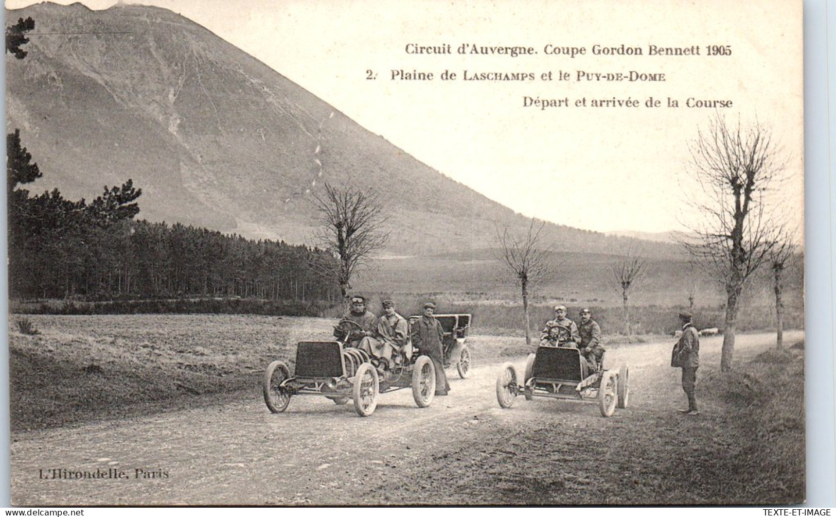 63 Circuit D'auvergne 1905 - Dans La Plaine De Laschamps  - Otros & Sin Clasificación