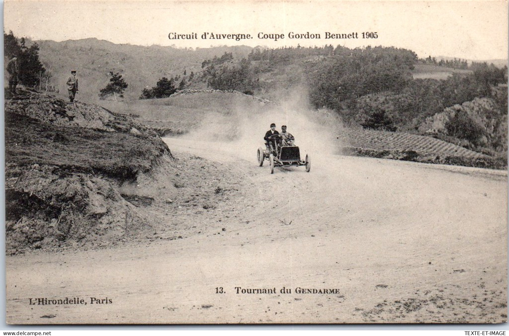 63 Circuit D'auvergne 1905 - Au Tournant Du Gendarme  - Autres & Non Classés