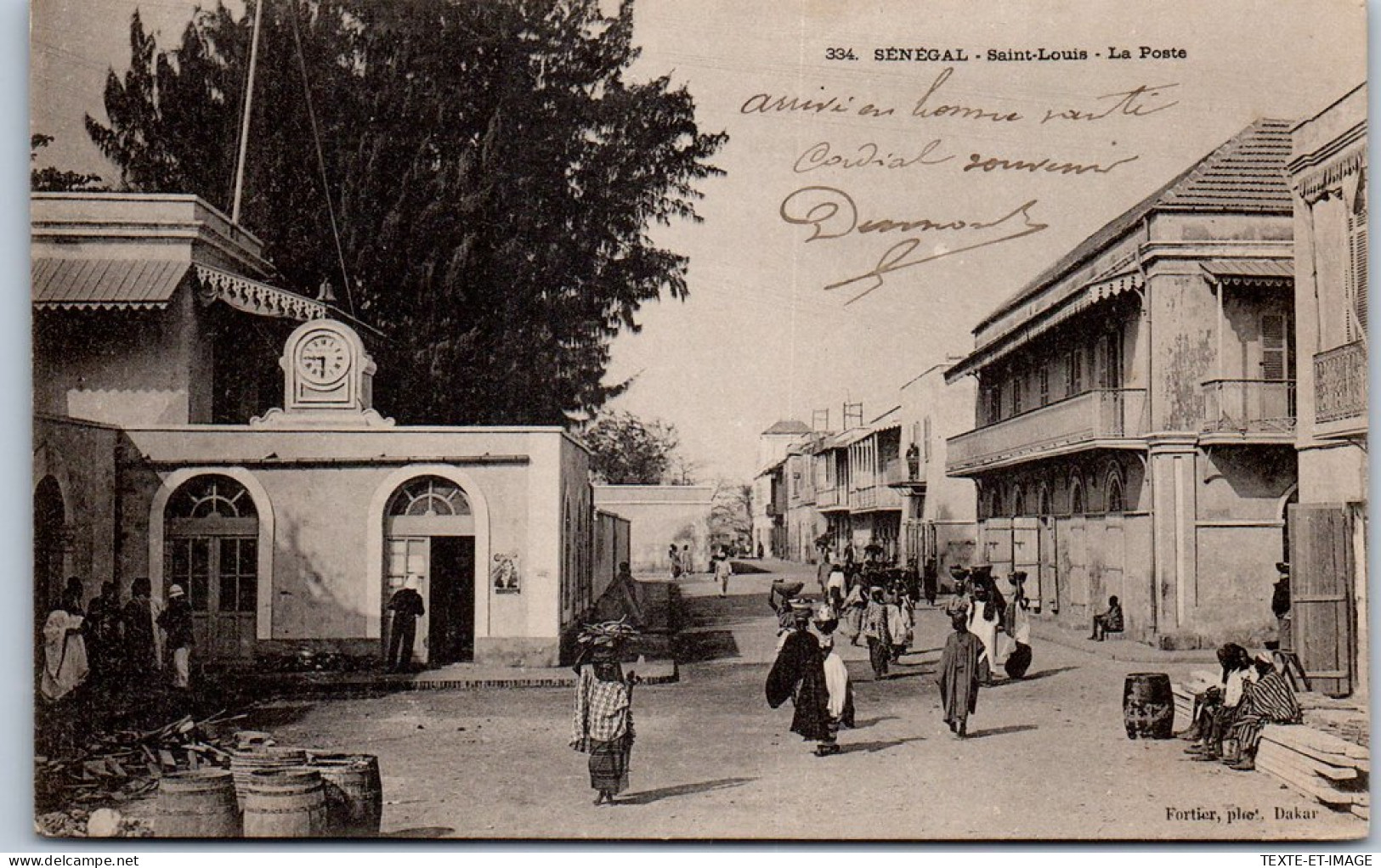SENEGAL - SAINT LOUIS - Le Bureau De Poste  - Senegal