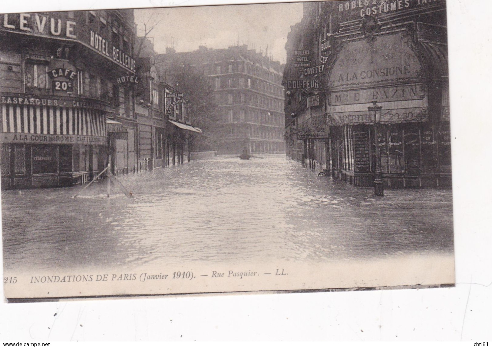 PARIS.......INONDATIONS 1910 - Überschwemmung 1910