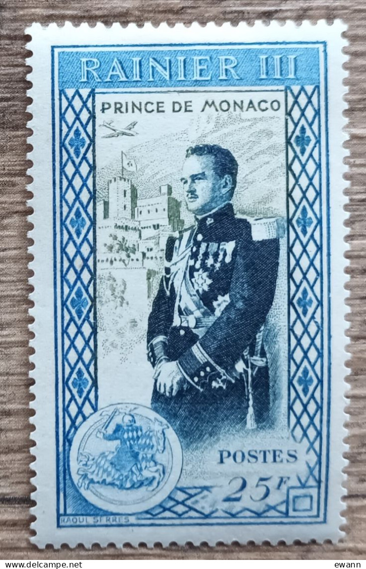 Monaco - YT N°343 - Avènement Du Prince Rainier III - 1950 - Neuf - Ongebruikt