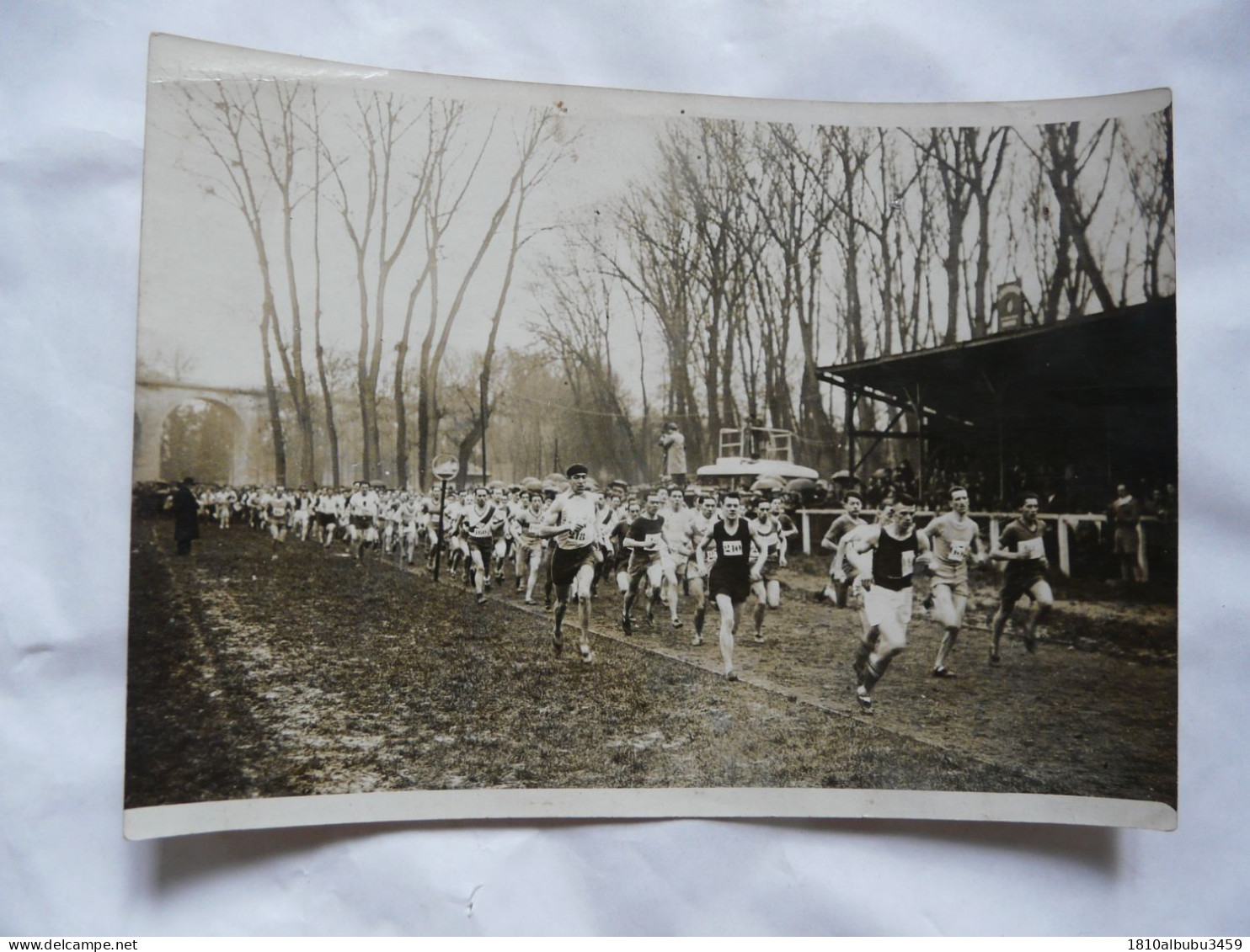 PHOTO ANCIENNE (13 X 17,5 Cm) : DEPART DU CROSS DE CHARTRES EN 1932 (LEGER - MARIAULT) - Photo Agence ROL - Sporten