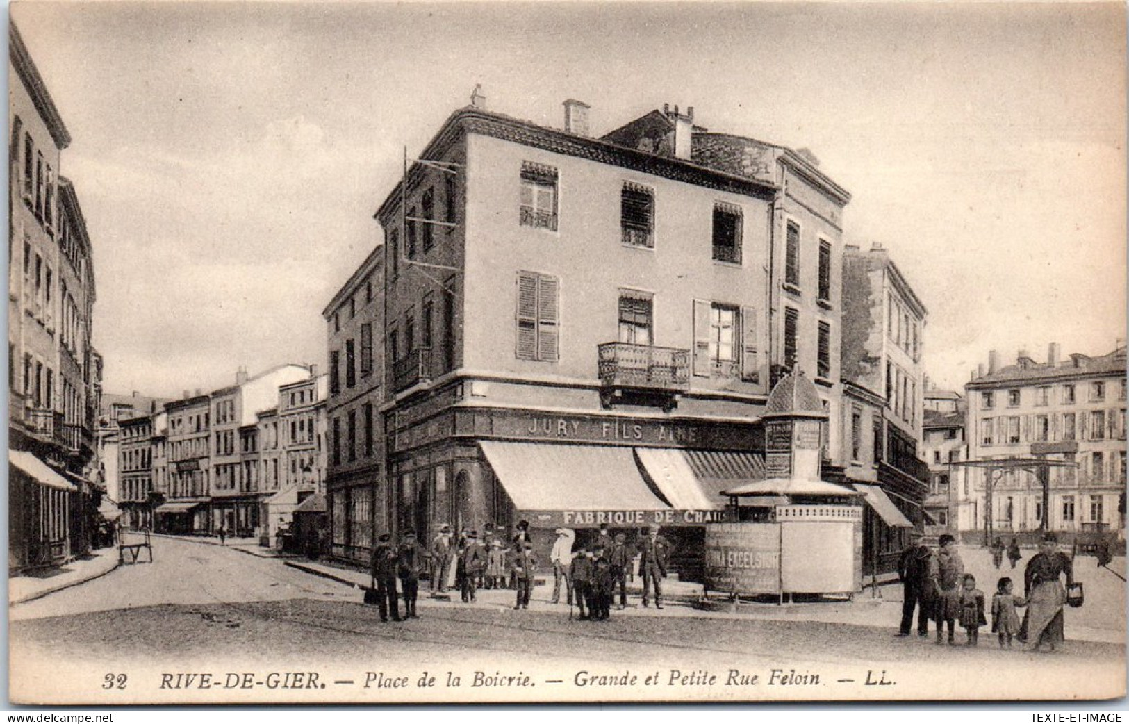 42 RIVE DE GIER - Place De La Boirie, Rue Feloin  - Rive De Gier