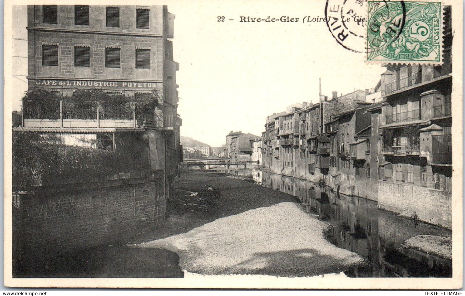 42 RIVE DE GIER - Un Coin De Ville  - Rive De Gier