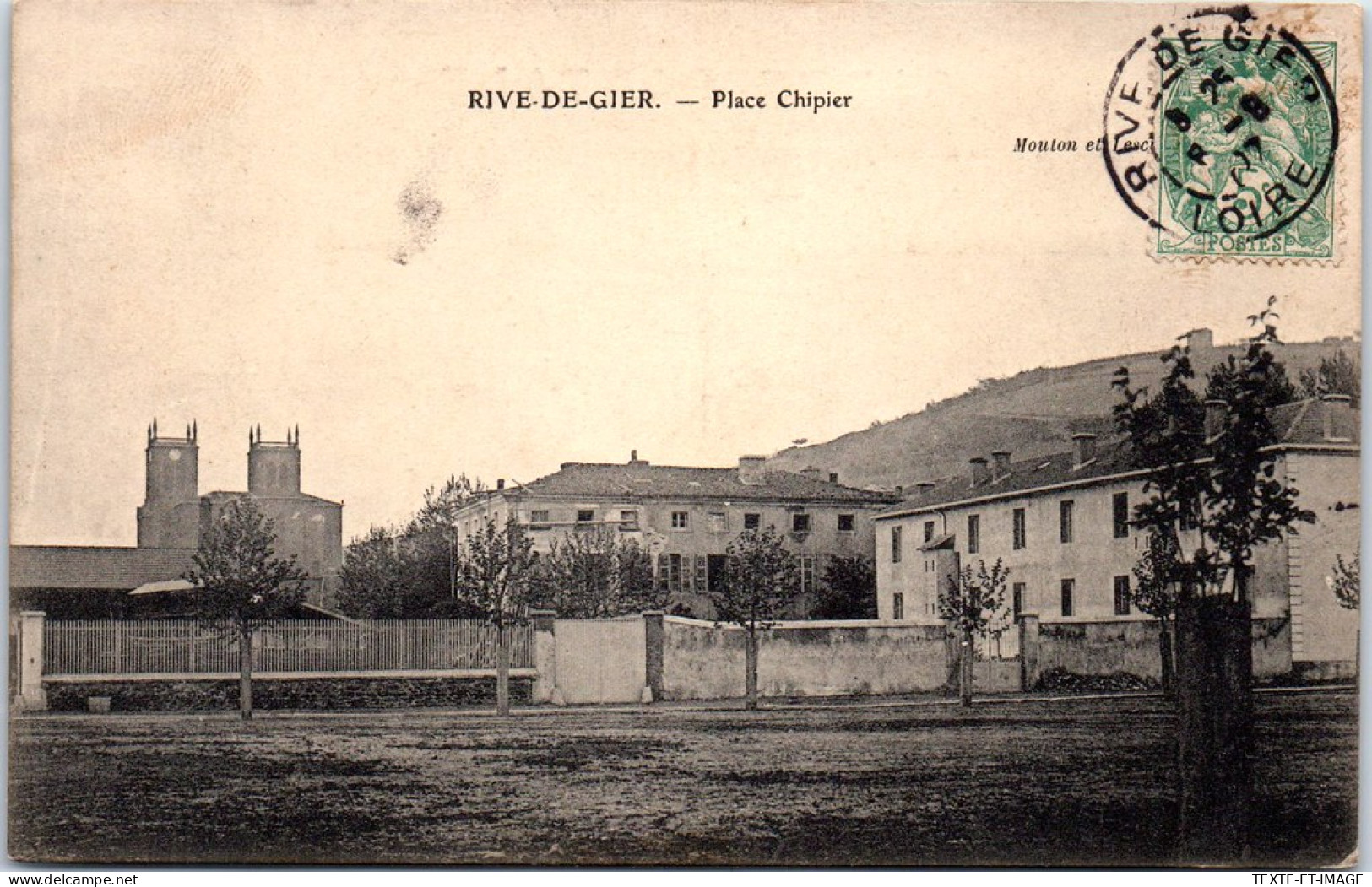 42 RIVE DE GIER - La Place Chiper  - Rive De Gier