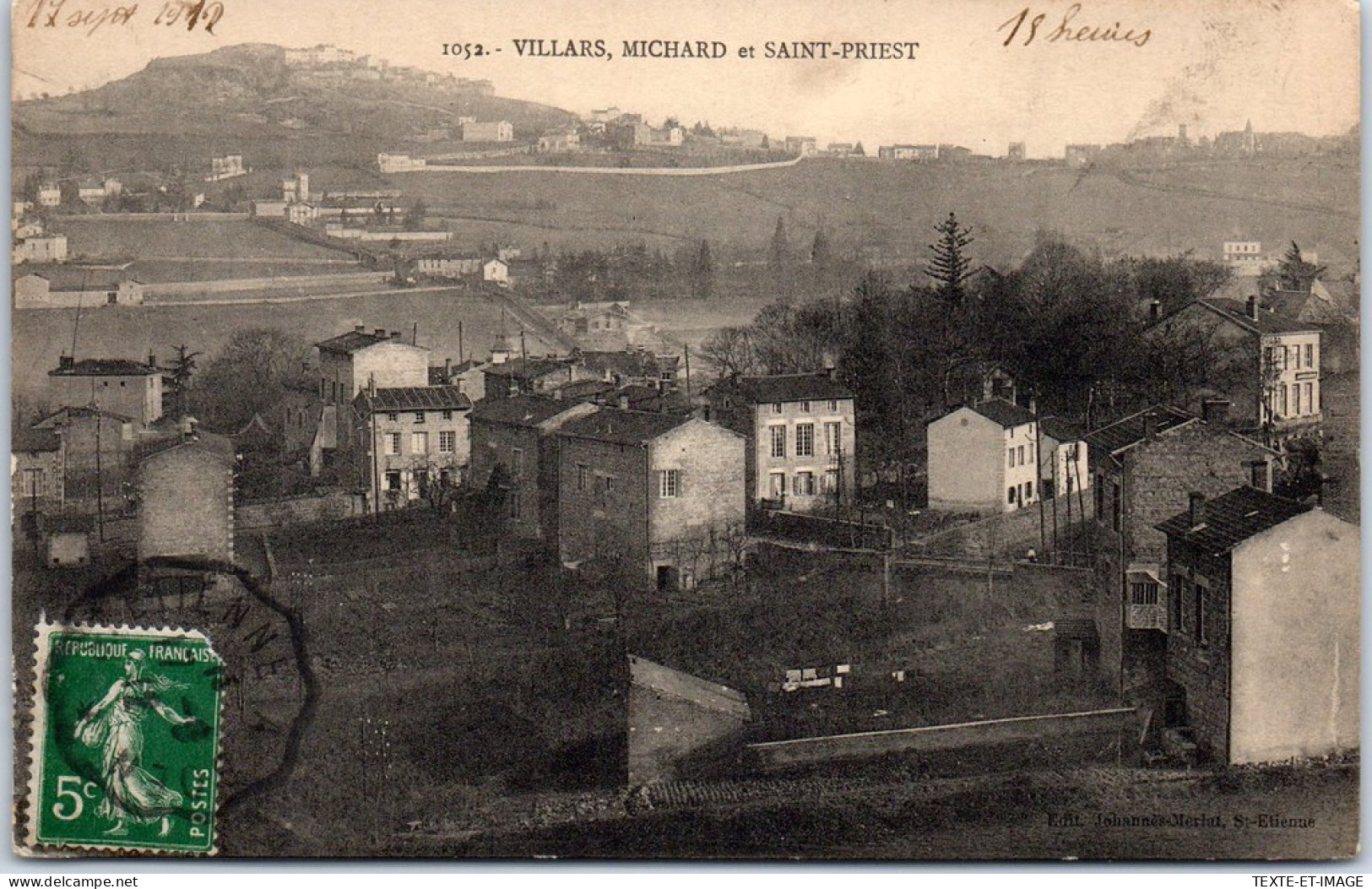 42 VILLARS MICHARD Et SAINT PRIEST  - Other & Unclassified