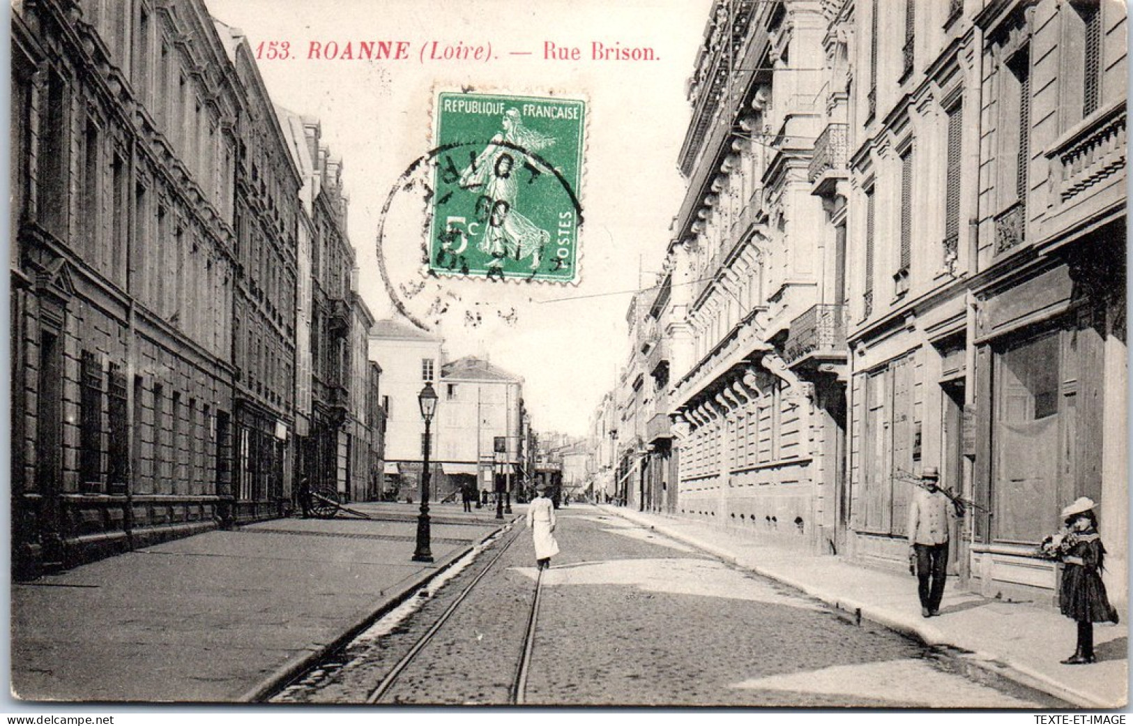42 ROANNE - La Rue Brison  - Roanne