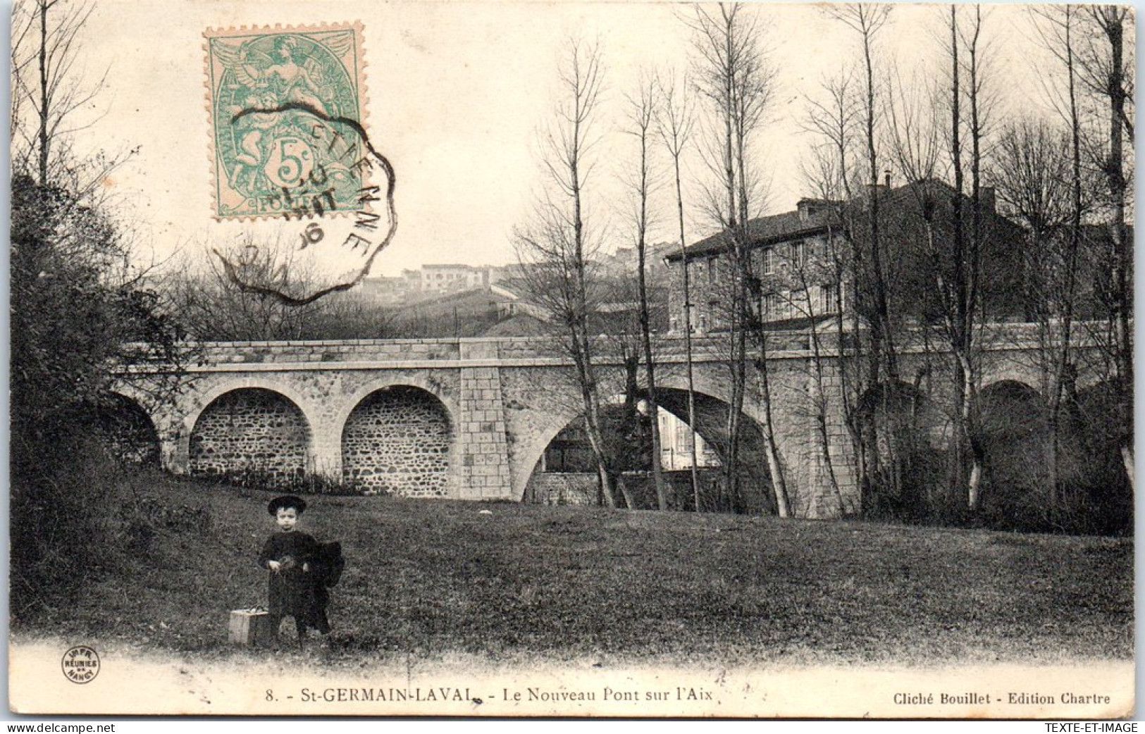 42 SAINT GERMAIN LAVAL - Le Nouveau Pont Sur L'aix  - Saint Germain Laval