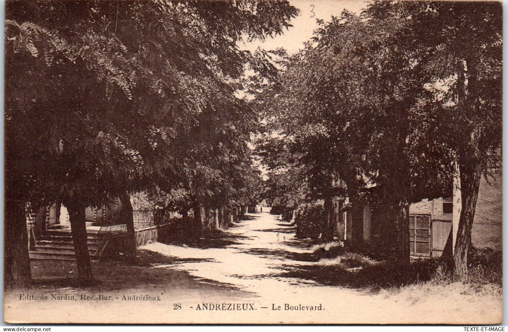 42 ANDREZIEUX - Le Boulevard  - Andrézieux-Bouthéon