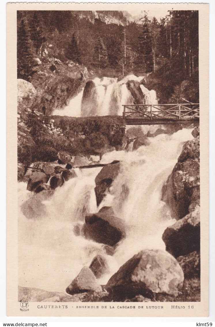 Cauterets - Ensemble De La Cascade De Lutour - Cauterets