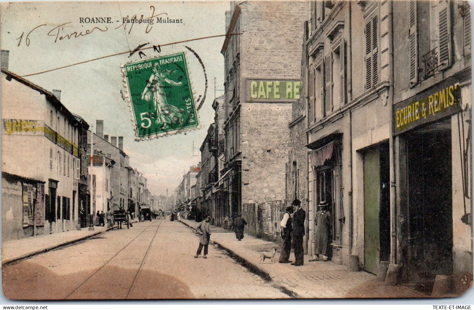 42 ROANNE - Le Faubourg Mulsant. - Roanne