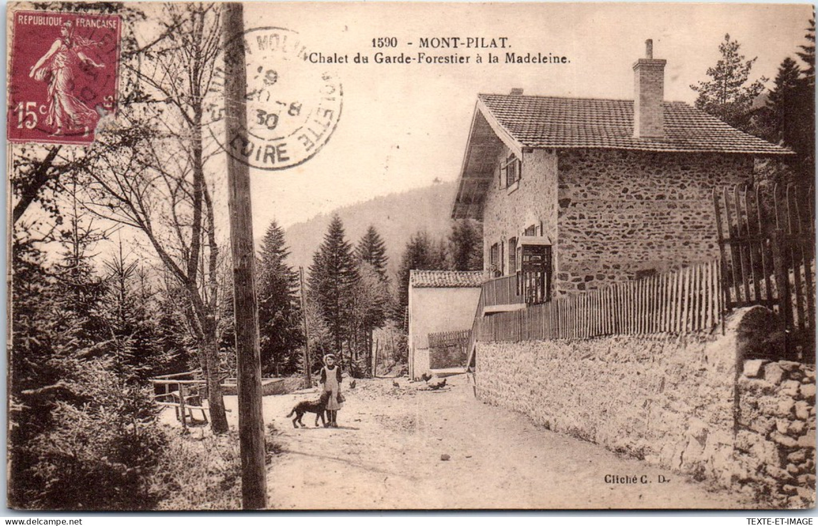 42 MONT PILAT - Chalet Du Garde Forestier A La Madeleine  - Sonstige & Ohne Zuordnung