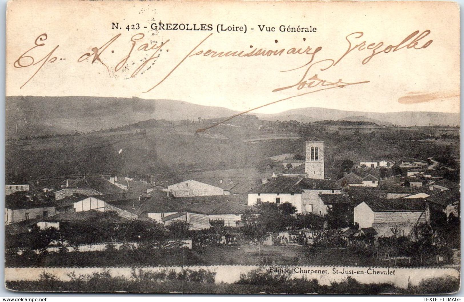 42 GREZOLLES - Vue Generale De La Commune  - Sonstige & Ohne Zuordnung