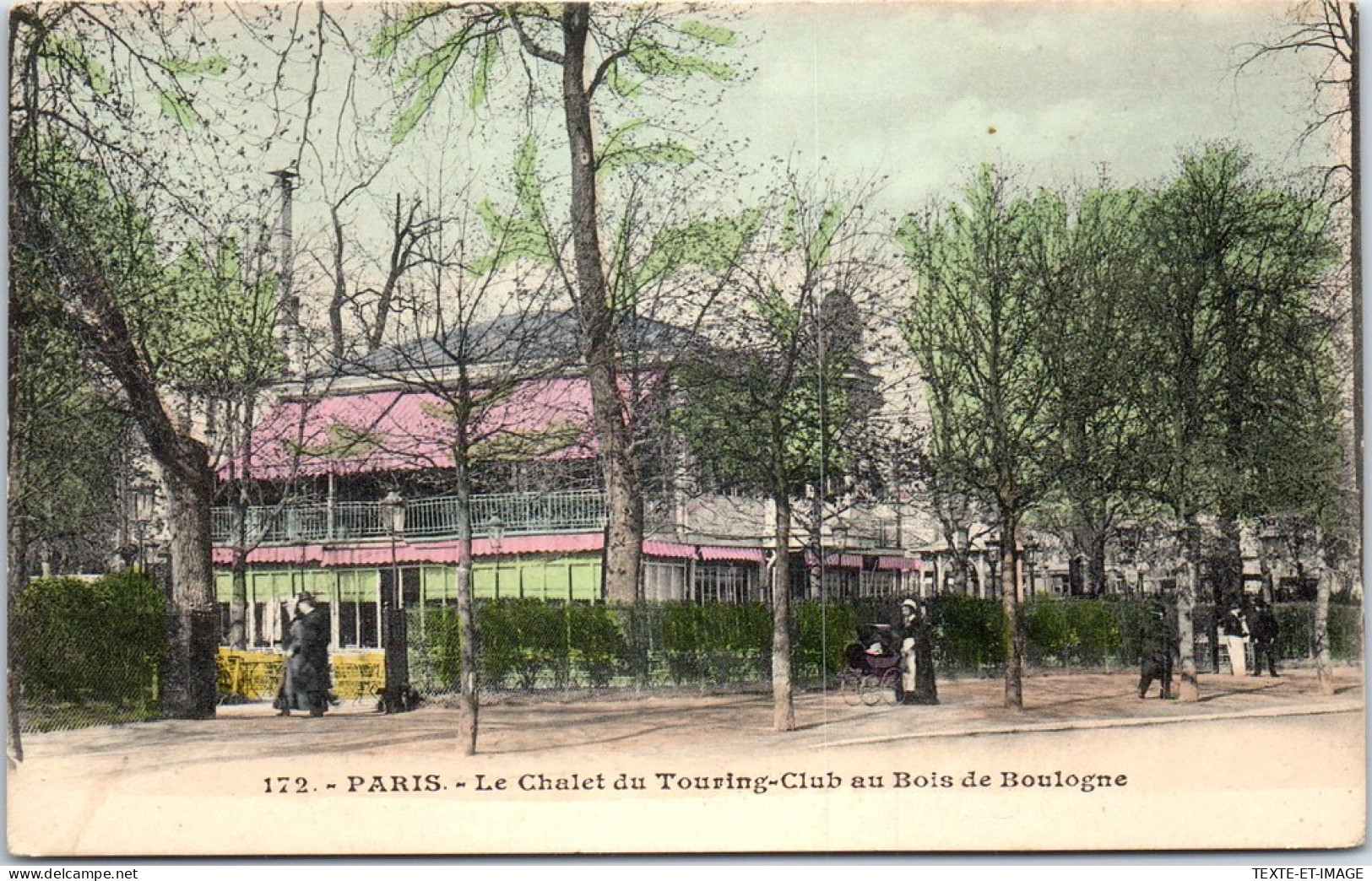 75016 PARIS - Le Chalet Du Touring Club Au Bois De Boulogne  - Arrondissement: 16