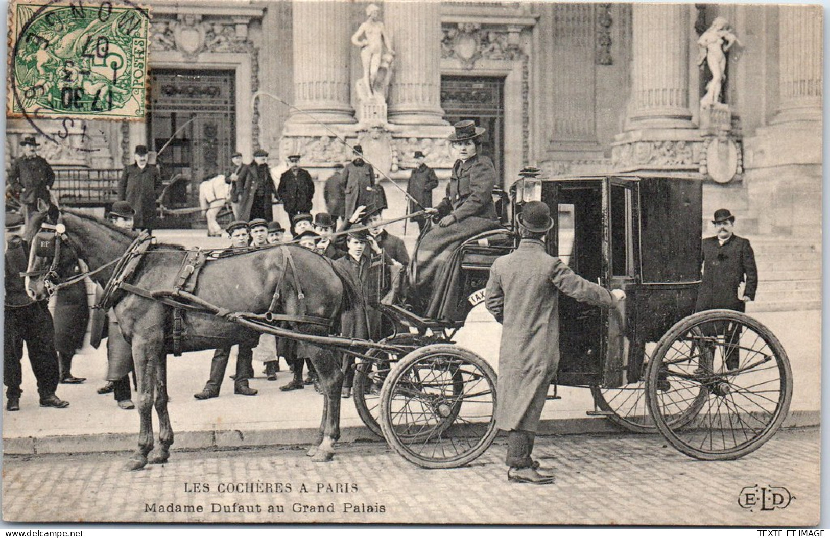 75 PARIS - Madame Dufaut, Cochere Au Grand Palais  - Sonstige & Ohne Zuordnung