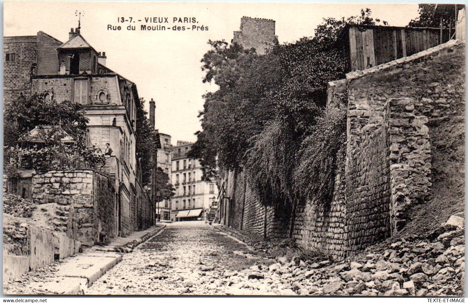 75013 PARIS - Un Coin De La Rue Du Moulin Des Pres  - Arrondissement: 13