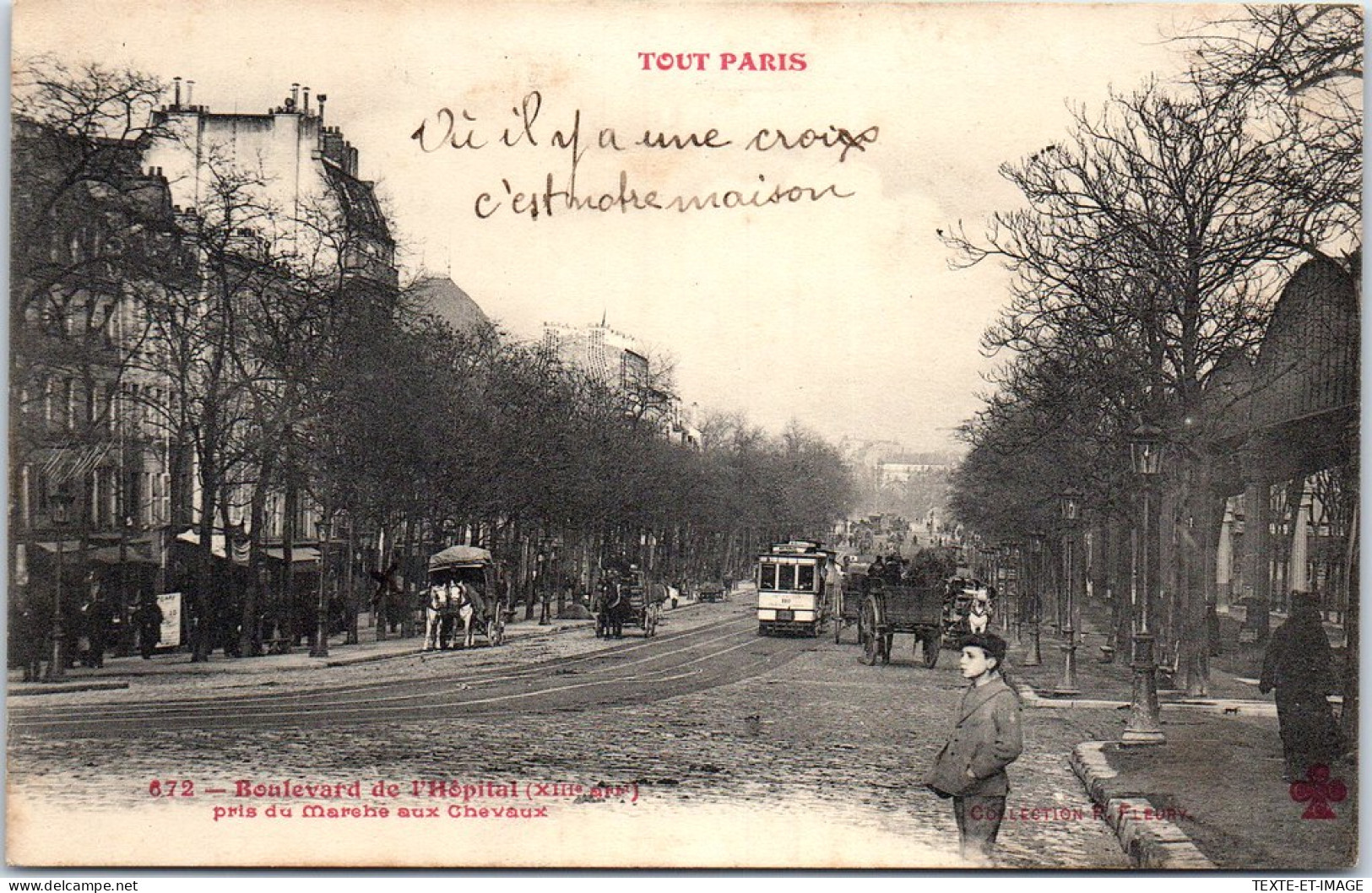 75013 PARIS - Tout Paris, Le Boulevard De L'hopital  - Arrondissement: 13