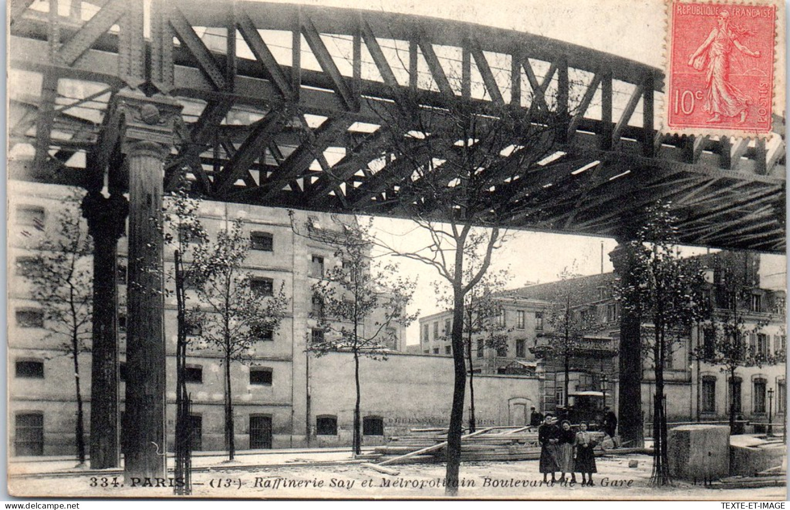 75013 PARIS - La Raffinerie Say & Le Bld De La Gare - Arrondissement: 13