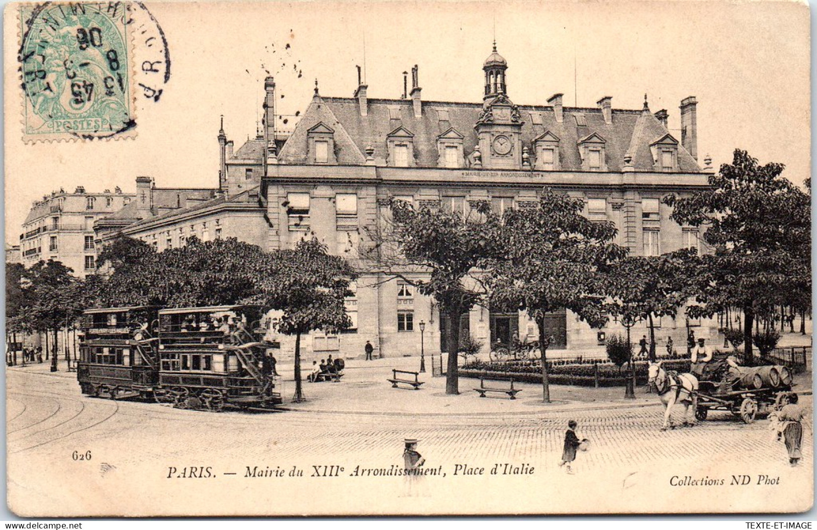 75013 PARIS - La Mairie Du XIIIeme  - Arrondissement: 13