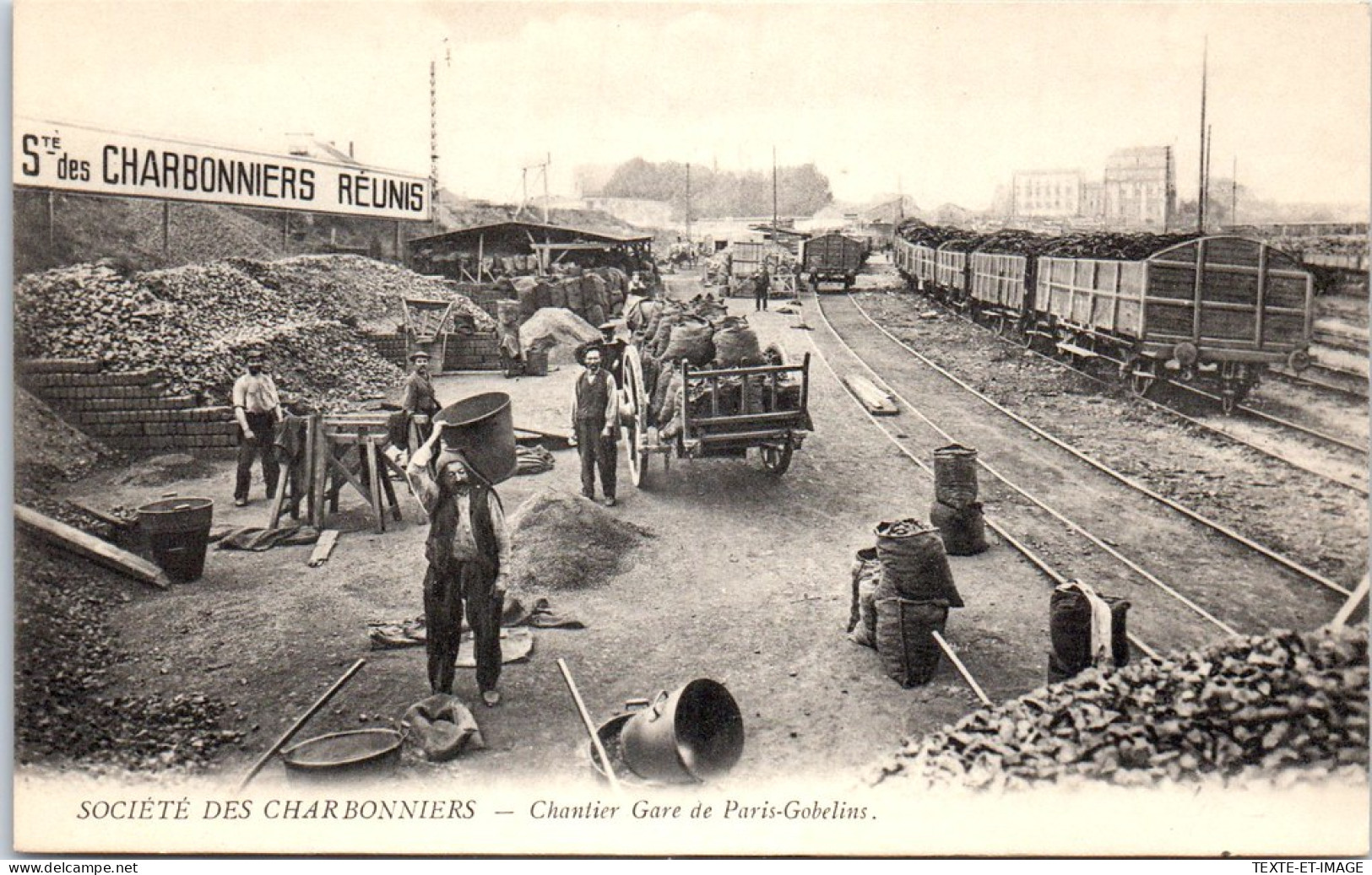 75013 PARIS - Chantier Gare De Paris Gobelins  - Arrondissement: 13