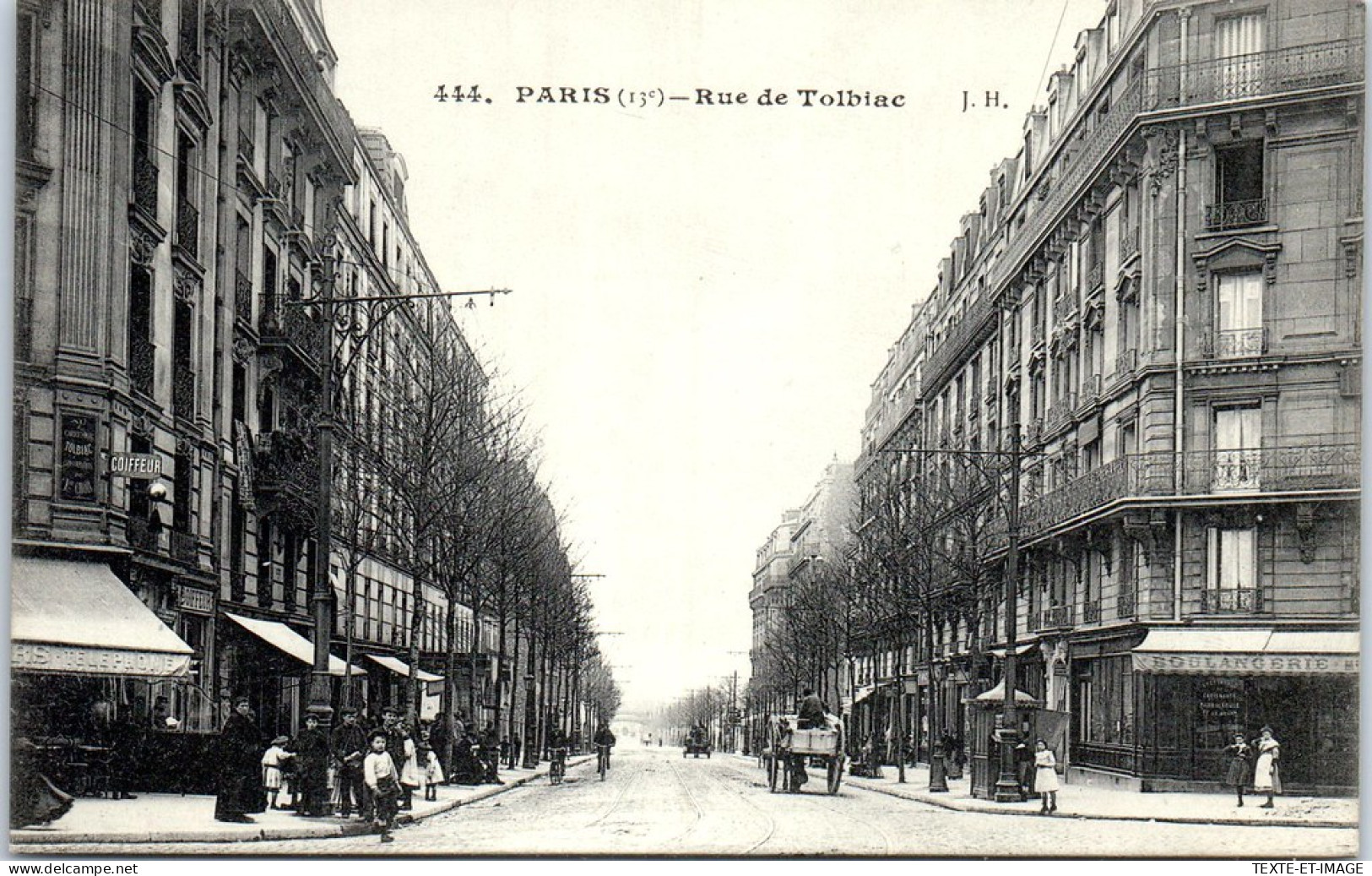 75013 PARIS - Rue De Tolbiac, Vue Generale  - Arrondissement: 13