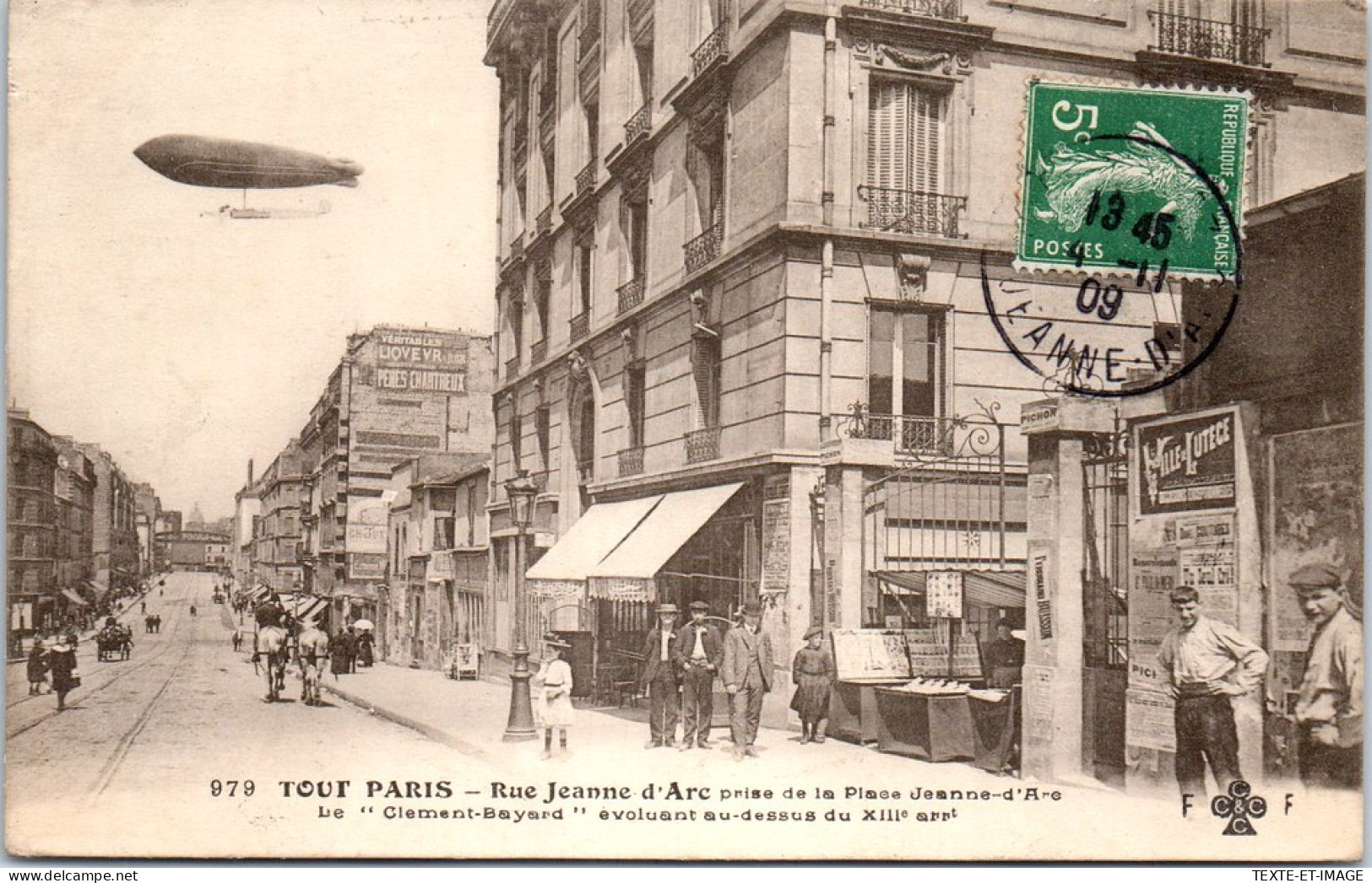 75013 PARIS - Le Clement Bayard Au Dessus De La Rue J D'arc  - Arrondissement: 13