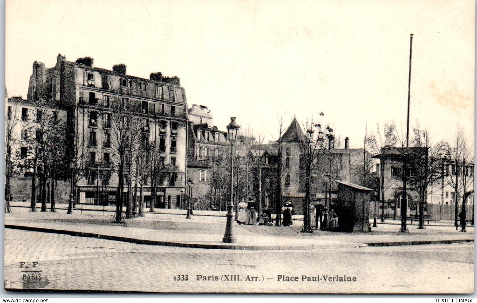 75013 PARIS - Place Paul Verlaine  - Paris (13)