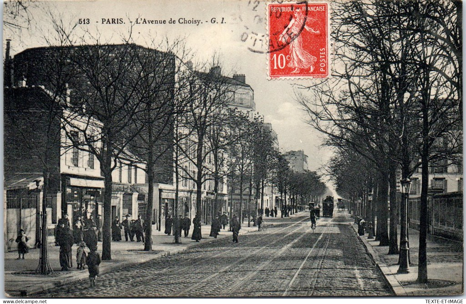 75013 PARIS - L'avenue De Choisy  - Paris (13)