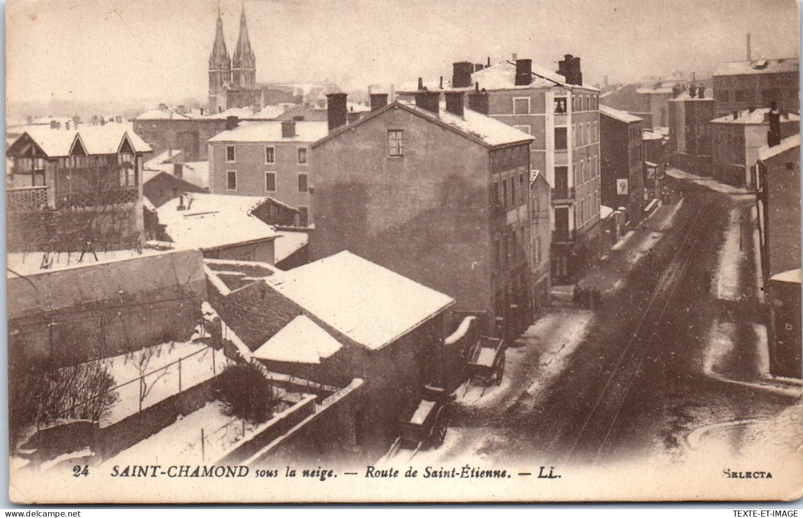42 SAINT CHAMOND - Route De Saint Etienne  - Saint Chamond