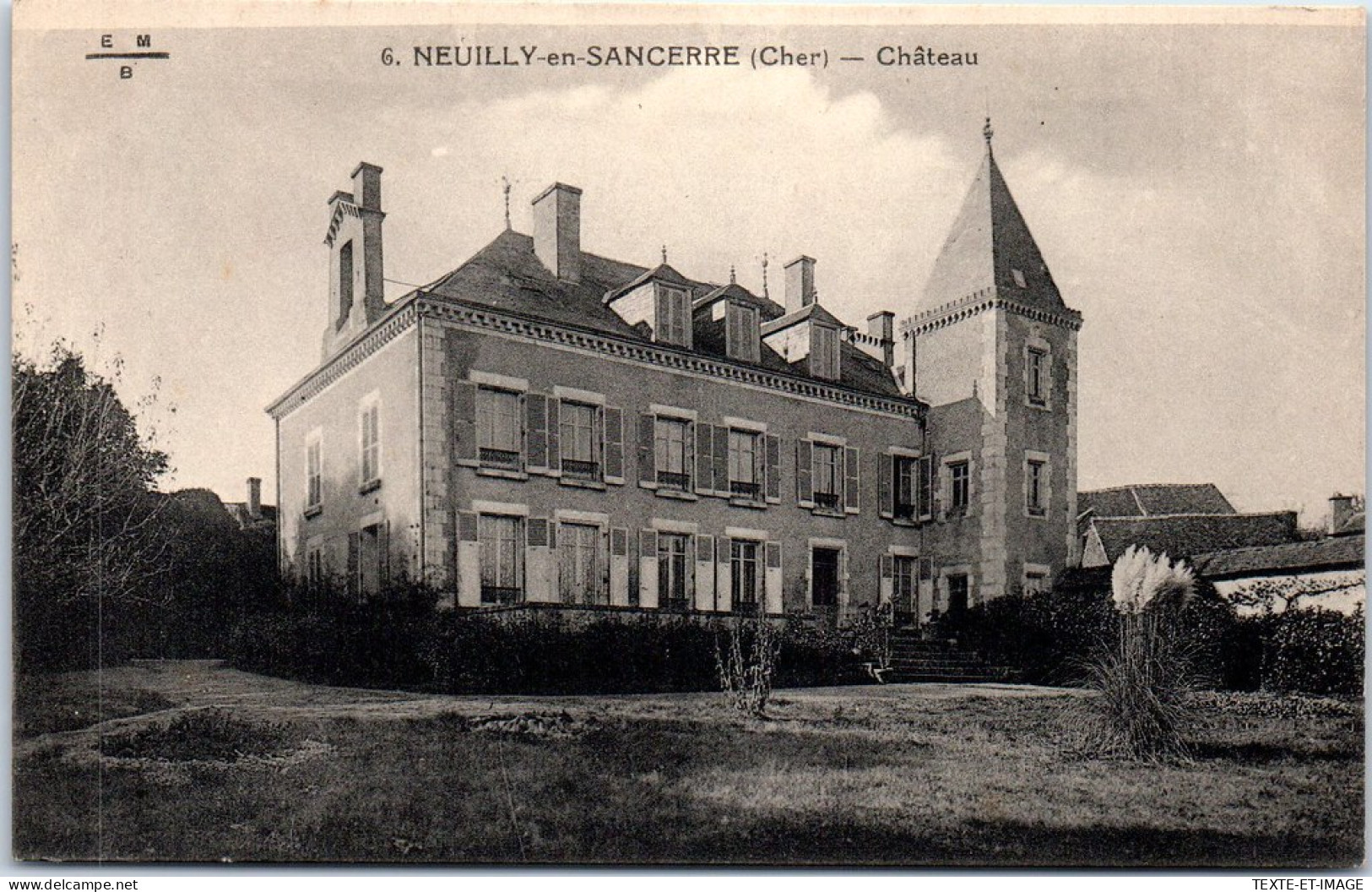 18 NEUILLY EN SANCERRE - Vue Sur Le CHATEAU - Andere & Zonder Classificatie