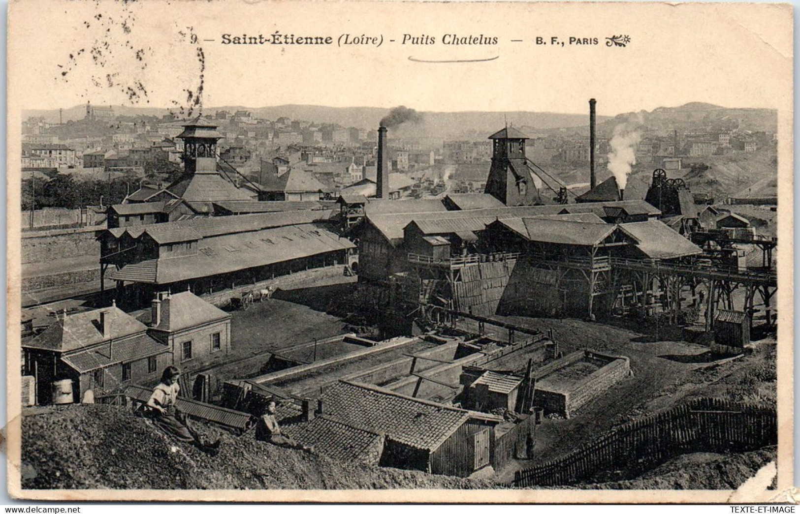 42 SAINT ETIENNE - Vue Des Puits Chatelus  - Saint Etienne
